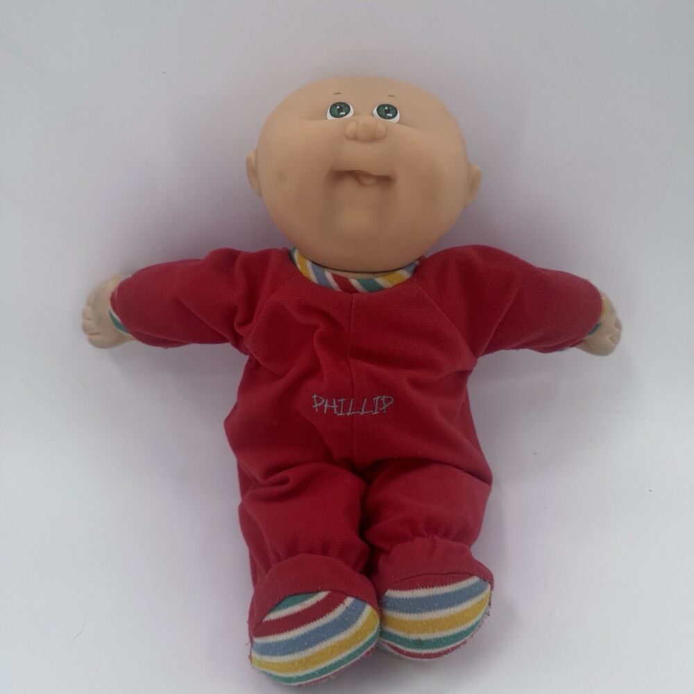 Cabbage Patch Doll 1983 Preemie HTF Rare Green Eyes Phillip Fast Shipping